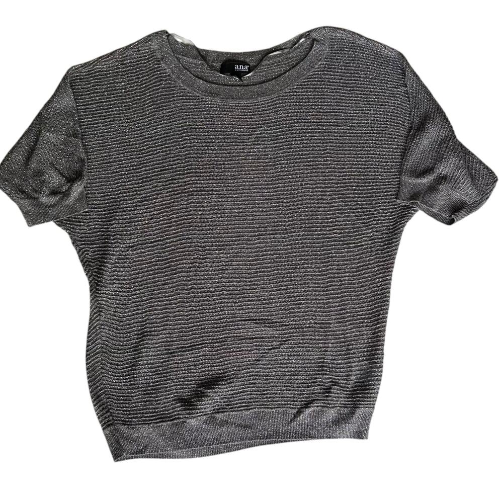 Women’s Blouse Size Small Y3K Silver
